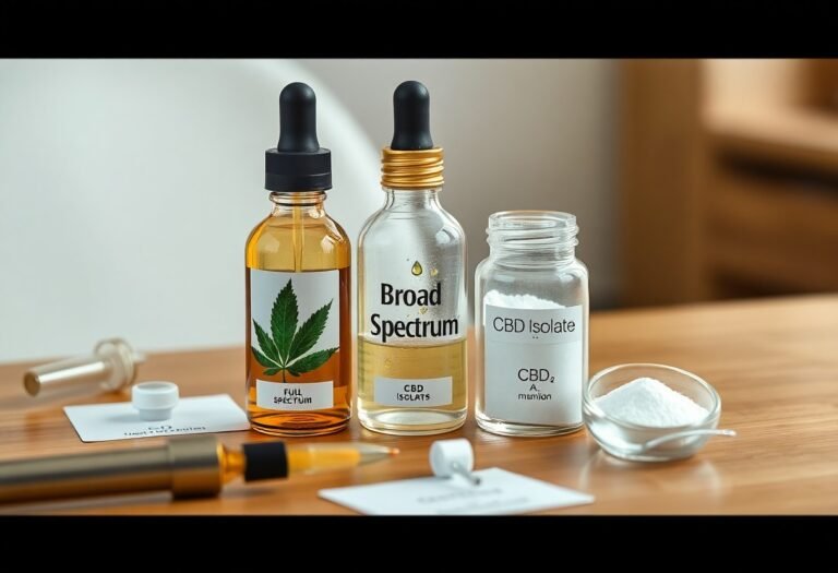 Full Spectrum vs Broad Spectrum vs CBD Isolate Explained
