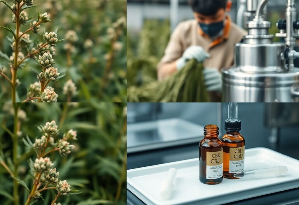 How CBD Is Made From Hemp Plants Step by Step